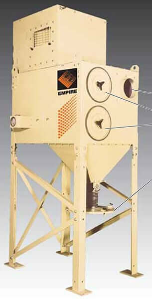 Cartridge Dust Collectors for High-Production Air Blast Systems (EM)