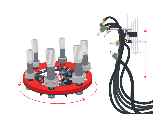 Indexing Turntable Illustration