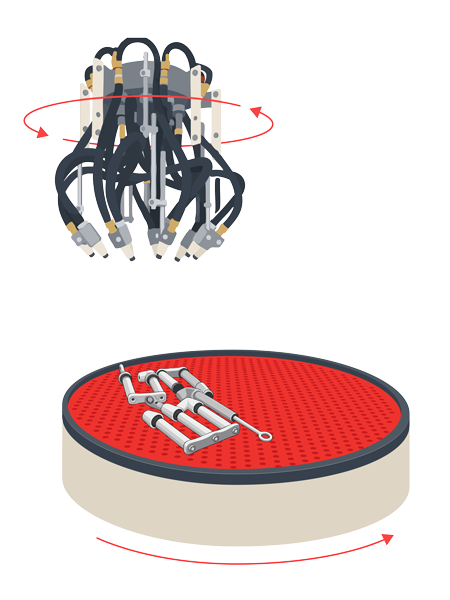Rotary Head Illustration